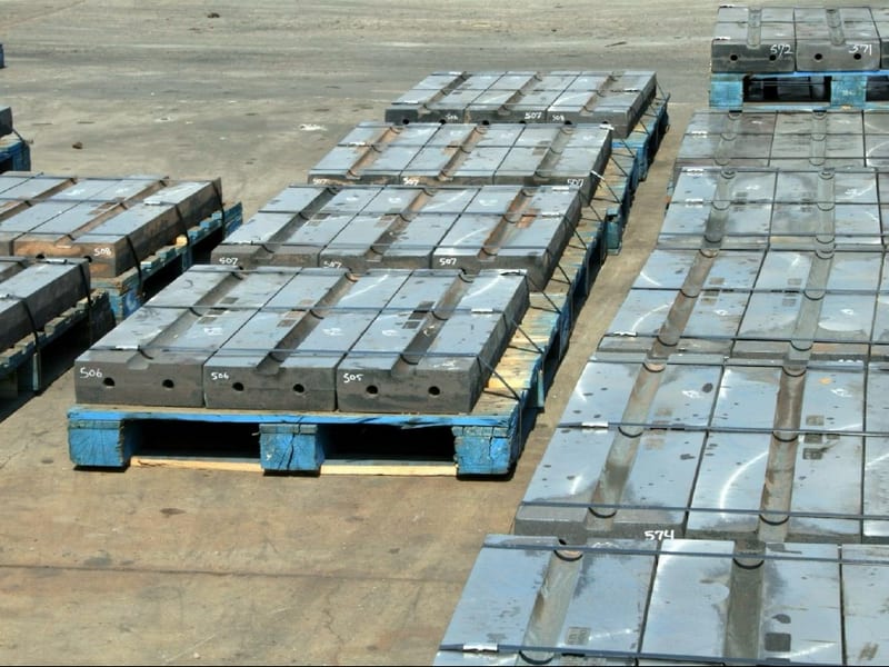 Rubble Master & McCloskey Blow Bars cast by Melco Castings