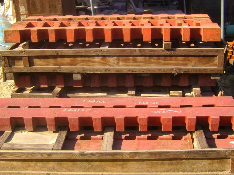 Shredder Grates & Grids cast by Melco Castings
